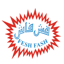 Logo Fesh Fash Snack Food Production Company