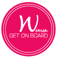Logo Women Get On Board, Inc.